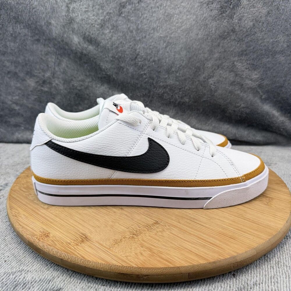 Nike Shoes Womens Size 9 White Leather Casual Low Top Sneakers DH3161-100